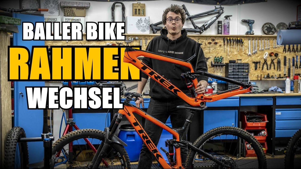 Rahmen tausch am BALLER BIKE PROJEKT