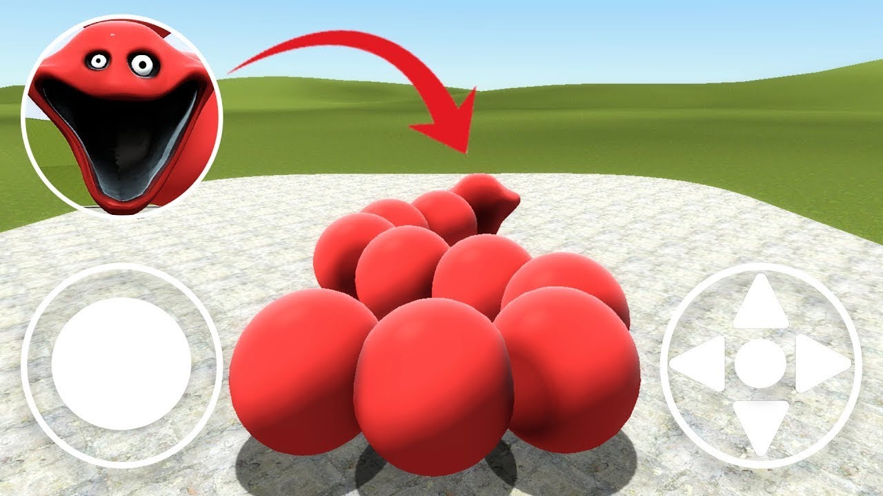 I BECAME NEW RED ROBLOX HUNGRY WORM In Garry's Mod!!!
