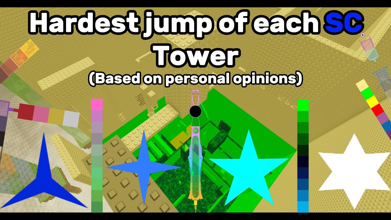 EToH - Hardest Jump of Each SC Tower