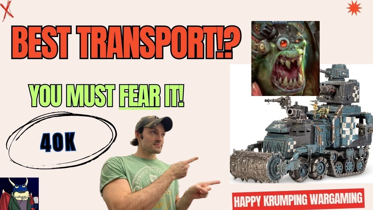 “Why the Ork Battlewagon Is the Best Transport in Warhammer 40k”