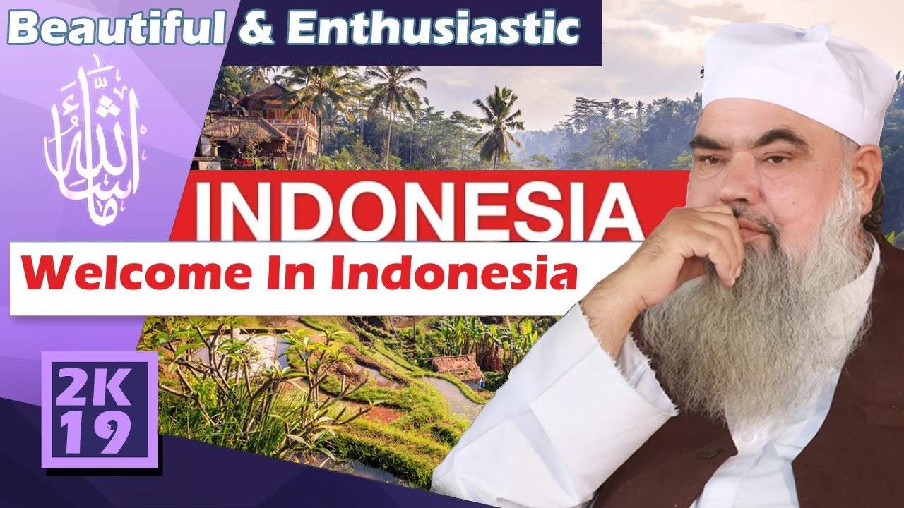 Enthusiastic Beautiful Welcome in Indonesia 2K19 || Hazrat KHaWaJa MEHBOOB ELAHI Sahib