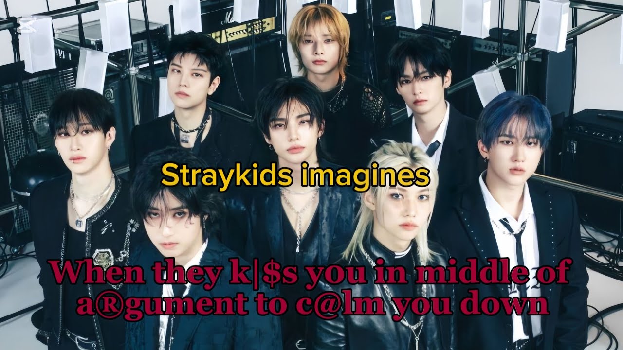 pov: When they k|$s y0u in middle of a®gument to c@lm you down || Straykids imagines