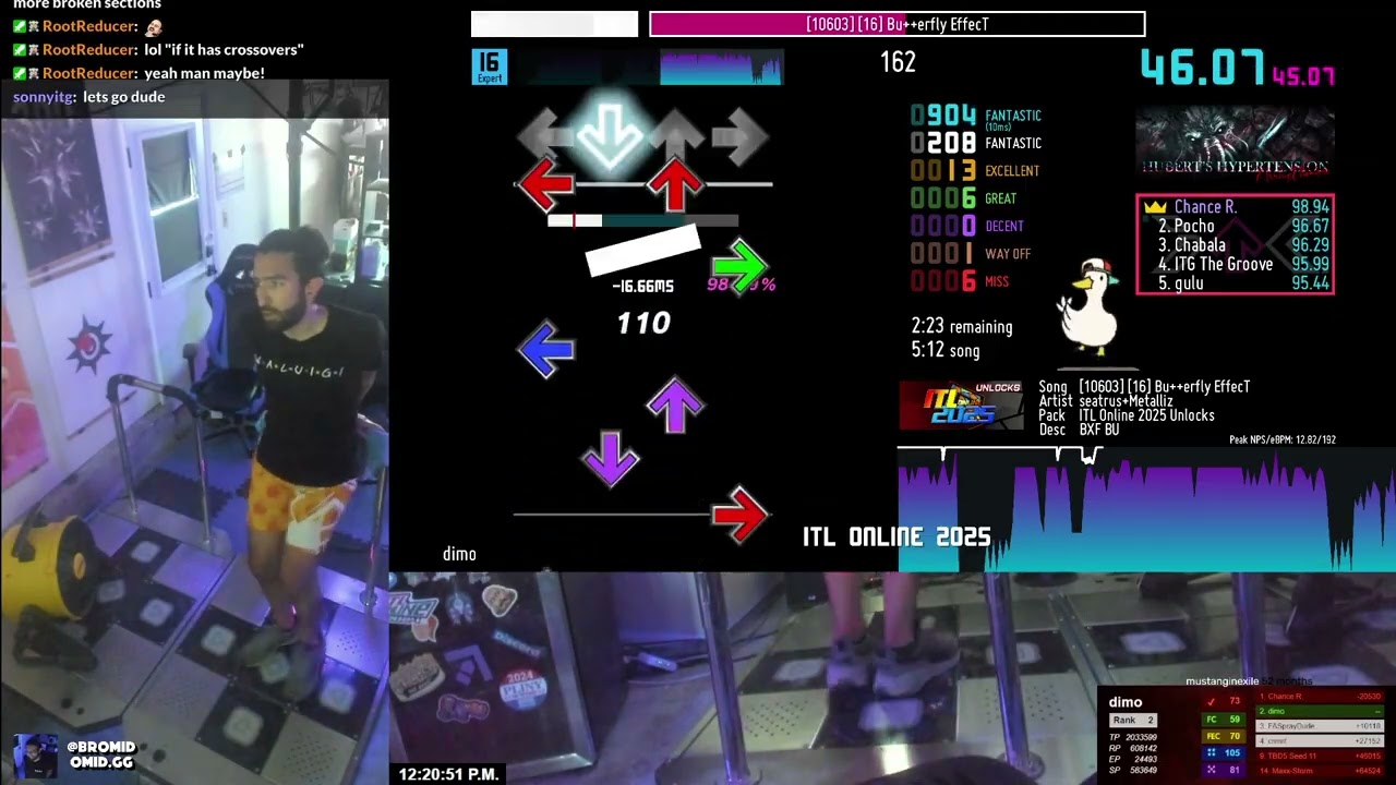 [16] Butterfly Effect - the baseline play ☠️ [ITL Online 2025]