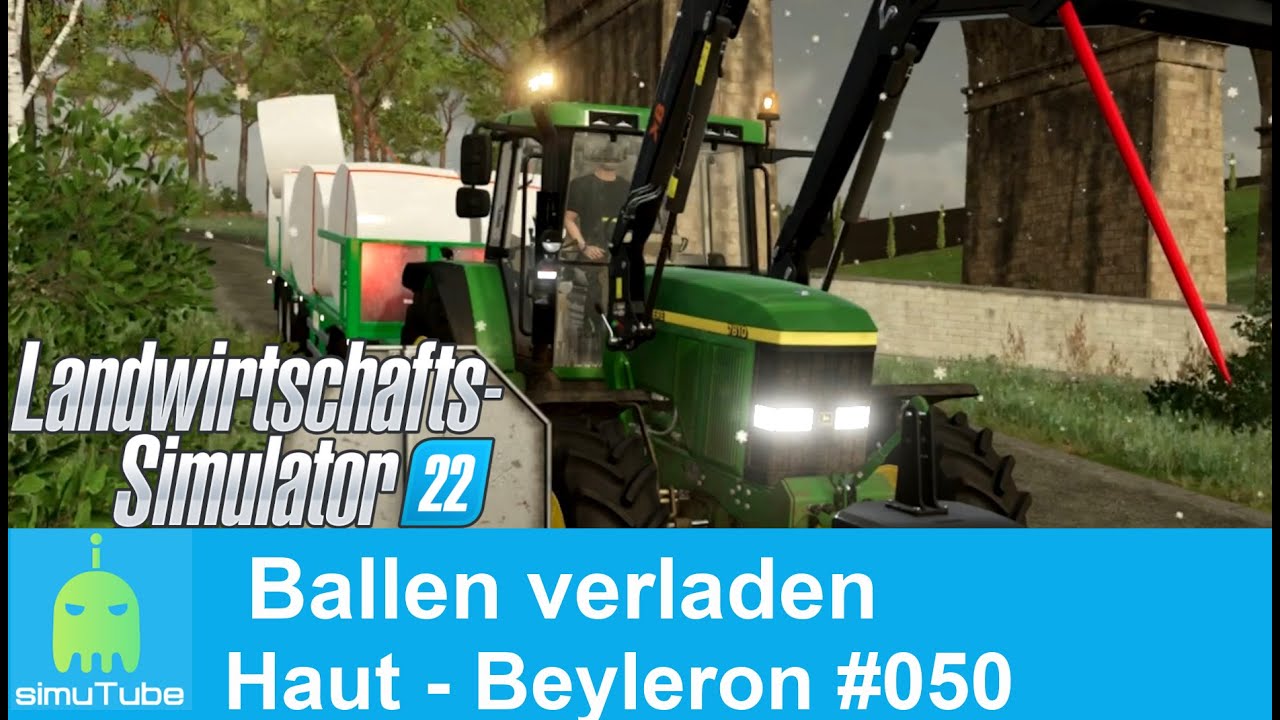LS22 Ballen verladen #050 Farming Simulator 22