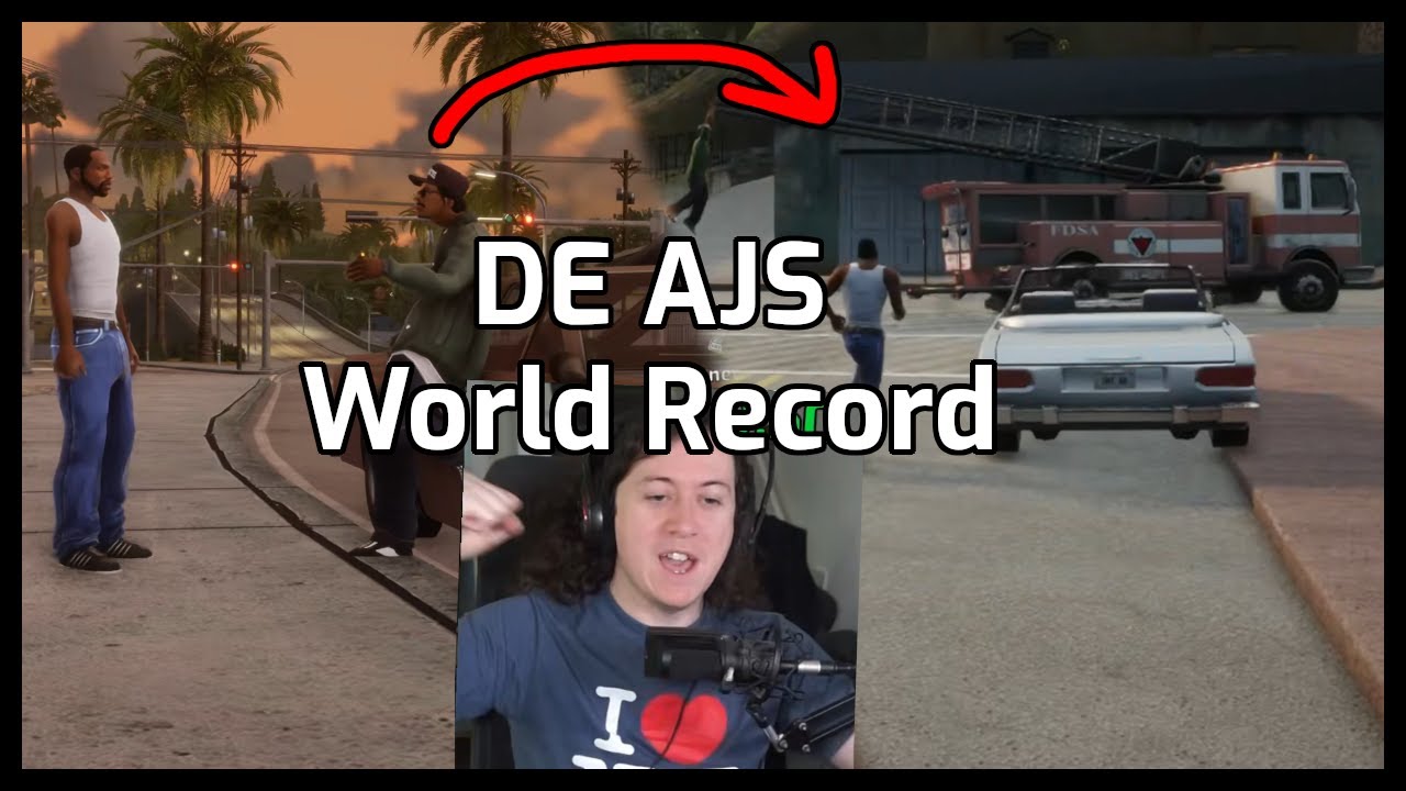 How I Got GTA:SA Definitive Edition WORLD RECORD in the Any% AJS Speedrun