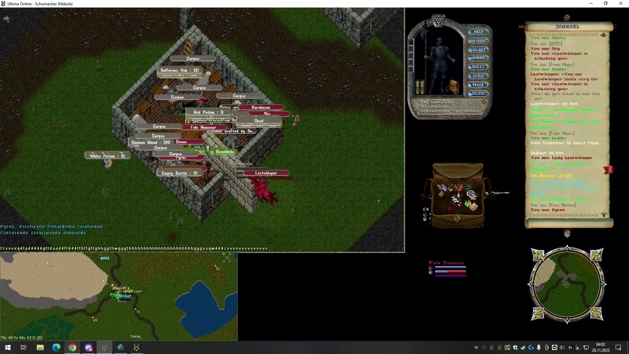 Ultima Online ŞİMAYIR SKİLSS VOL $2