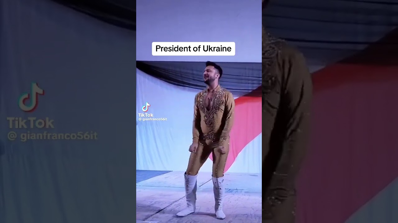 Rare Video of Volodymyr Zelensky Belly Dancing