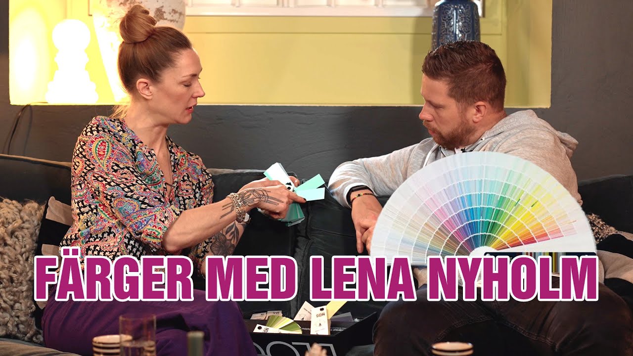 Färger med Lena Nyholm - Inspiration för färgsättning