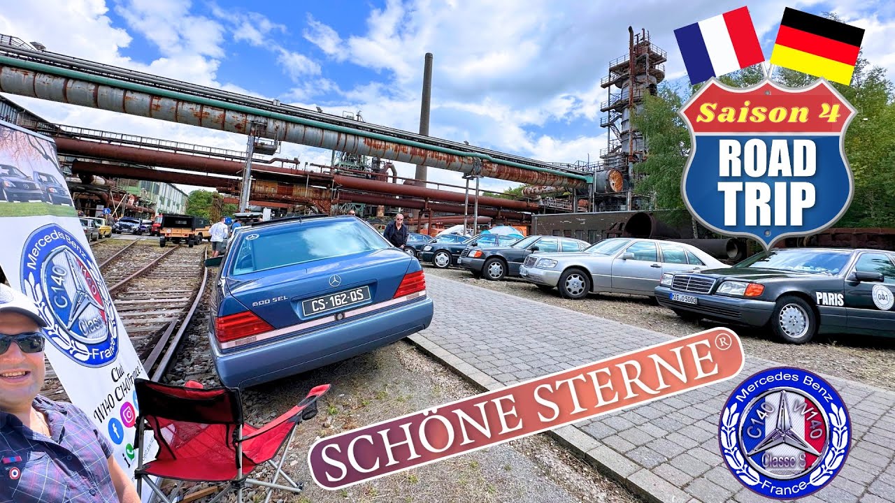 Revivez l’aventure : notre road trip cap sur Schöne Sterne ! Club W140 C140 France