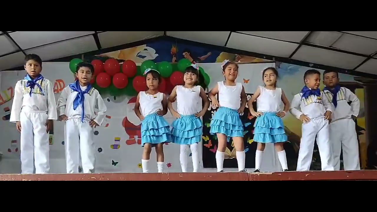 Grado primero Escuela Mosquera en Popayan Colombia 