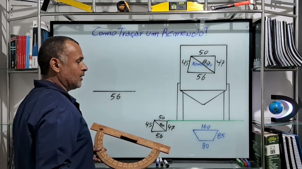 Como Traçar um Remendo. Caldeiraria e Manutenção Industrial @ART.treinamentos