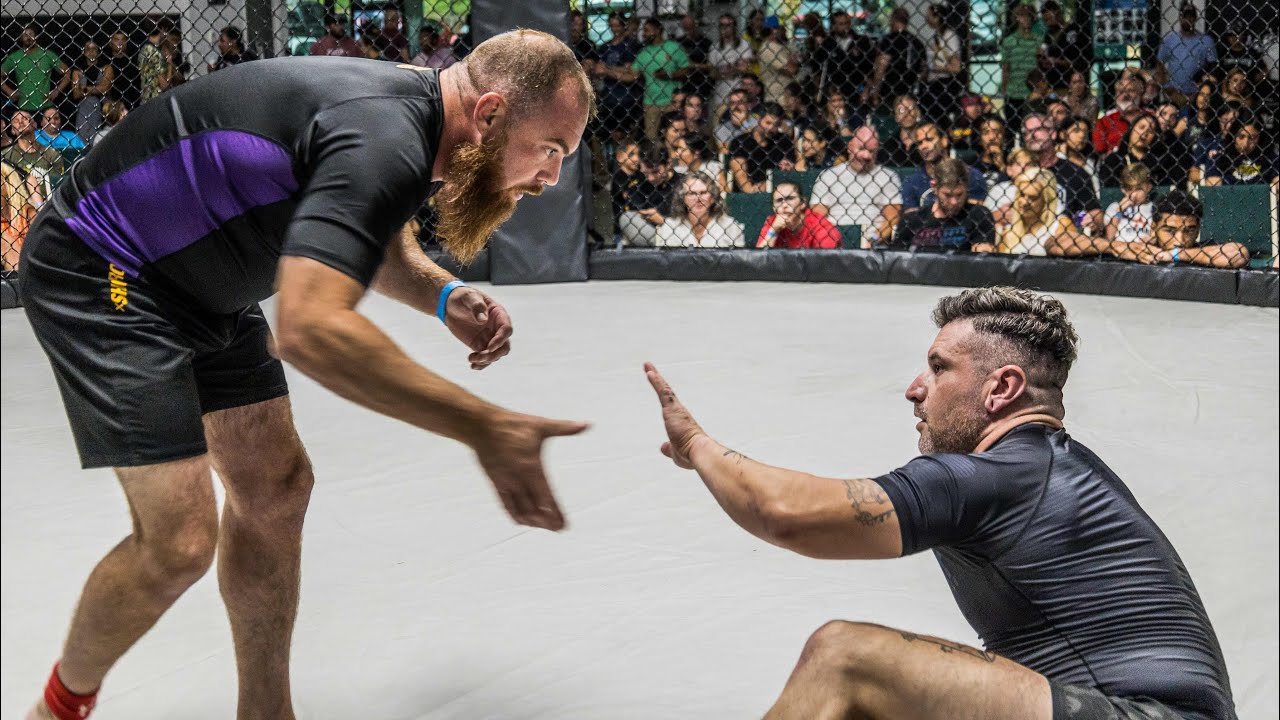 Purple vs New Brown Belt - NoGI Masters BJJ | Mark DeVito vs Chris Ciuclea | TFA Pro V Superfights