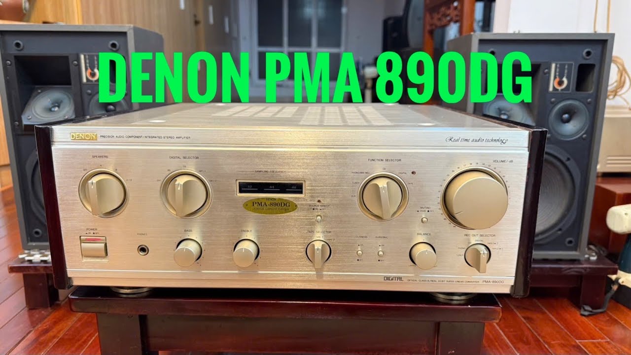💖 Amply Denon 890dg  tẩn loa Bose JBL Châu Âu tuyệt vời ☎️ 0904088272 