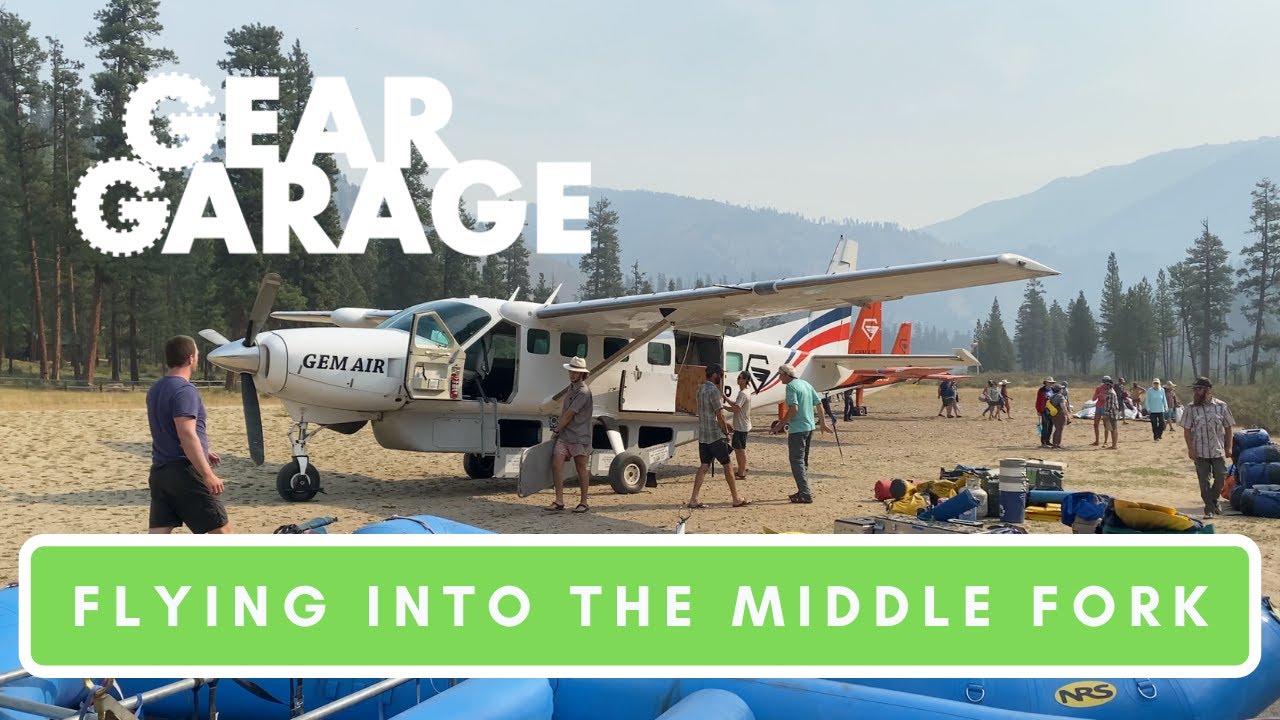 Flying Rafts, Gear, and People into Indian Creek on the Middle Fork of the Salmon River