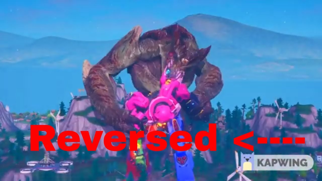 Monster Vs Robot Event But Reversed