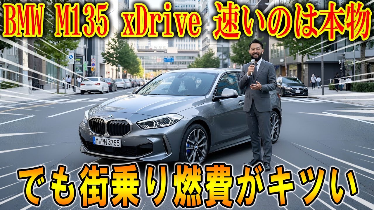 【BMW M135 xDrive 試乗】運転はBMWらしい、でもボタン少なすぎ問題