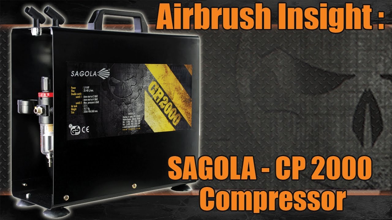 Airbrush Insight : Sagola CP 2000 compressor