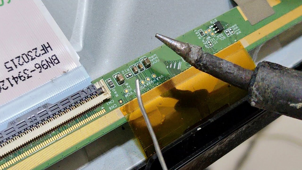 Tv Samsung sem imagem NINGUÉM imaginava que era só isso
