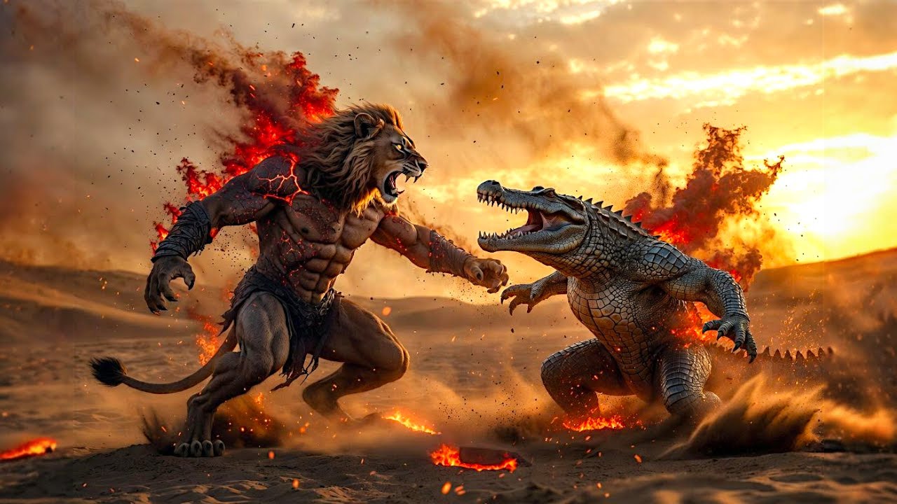 Lava King’s Wrath The Fall of the Crocodile Titan