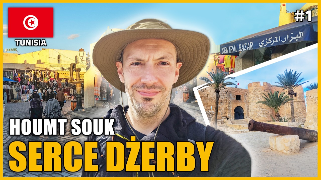 Dżerba – Tak wygląda serce wyspy! | Houmt Souk, Tunezja 🇹🇳