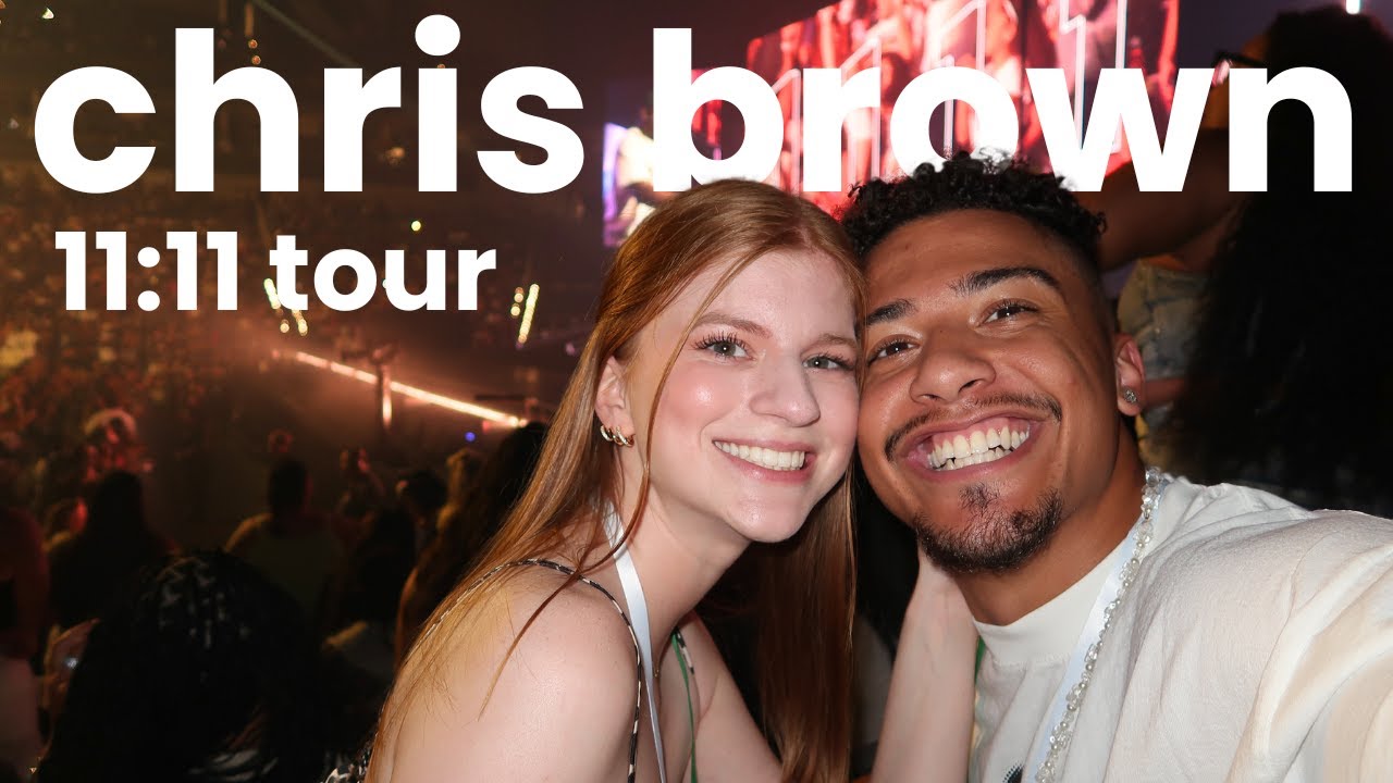 we saw chris brown in texas!!! concert & travel vlog