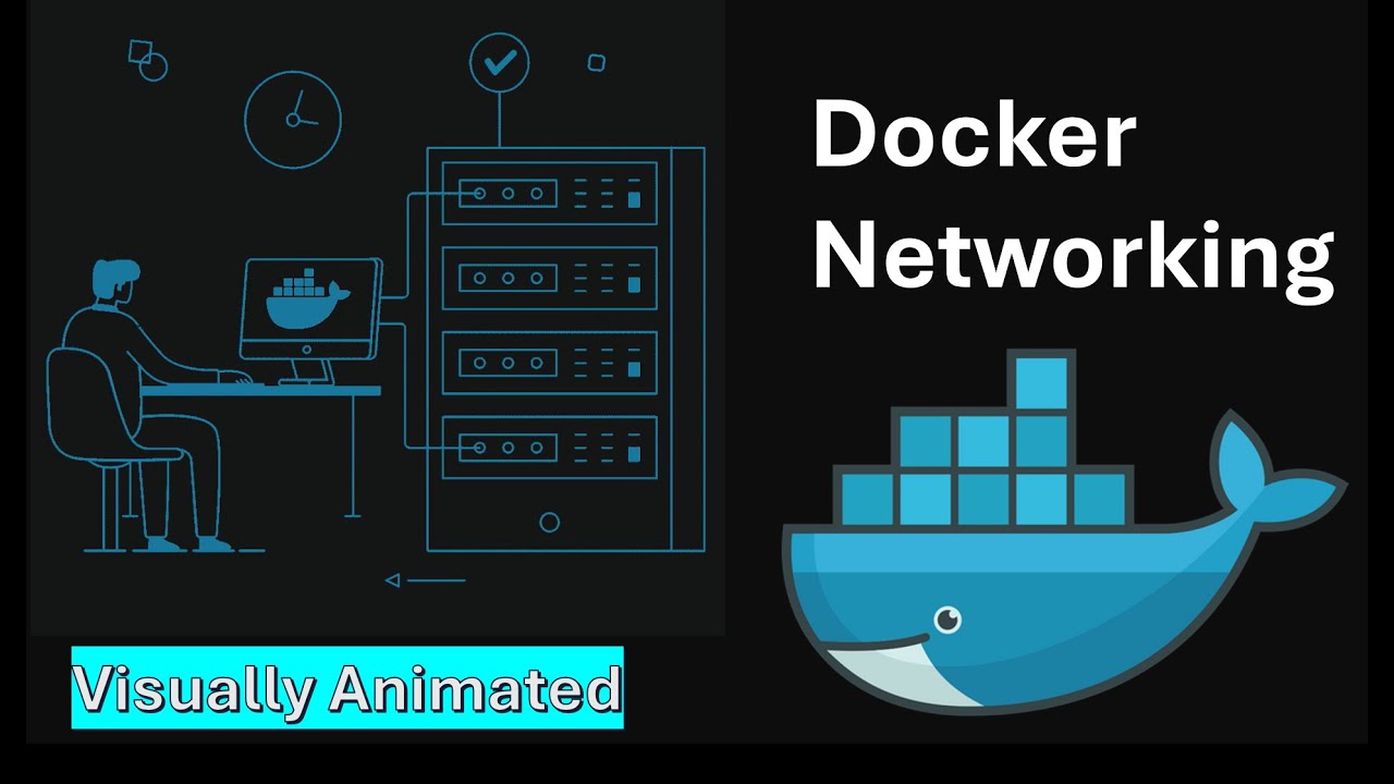 Docker Networking MADE EASY with Visual Animation