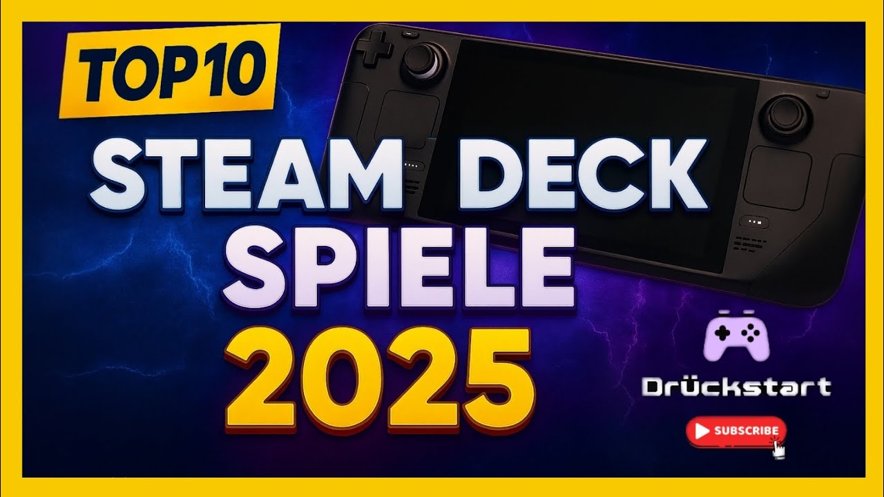 Top 10 Steam Deck Spiele 2025