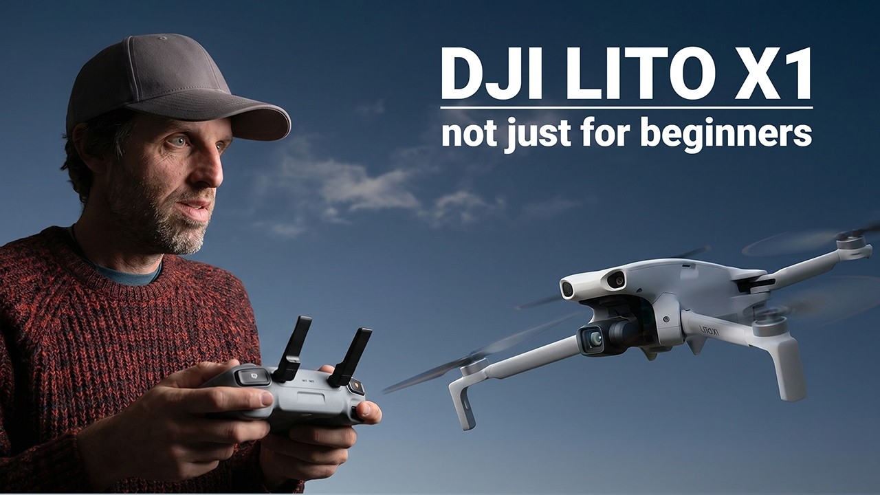 Этот дрон для начинающих меня удивил | DJI Lito X1