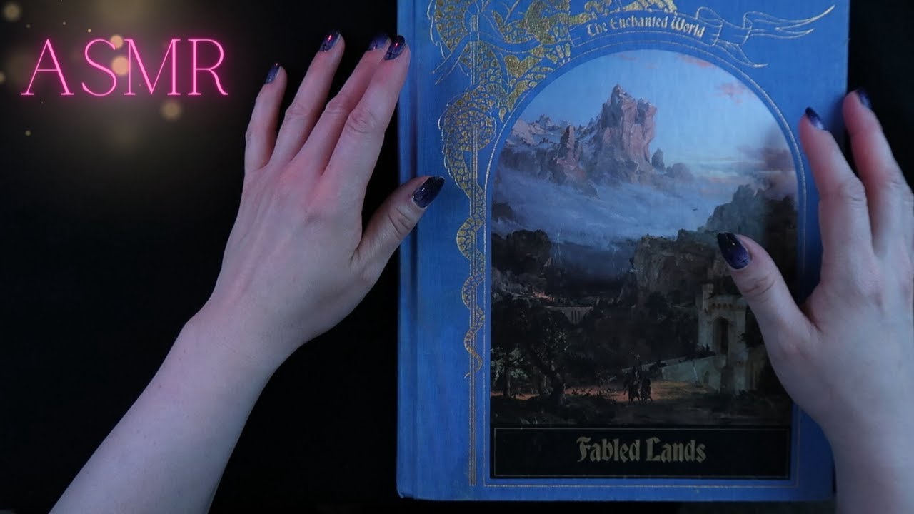 ASMR Fairy Tale Book Reading to lull you to SLEEP (Page turning, paper sounds) ⭐ Soft Spoken
