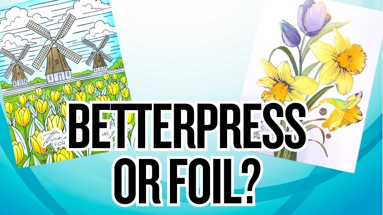 🌷 BetterPress против горячего тиснения фольгой с использованием трафаретов для многослойного нане...