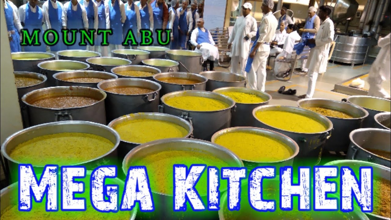 India's mega kitchen and solar cookers in Mt. Abu India, RJ. part -2