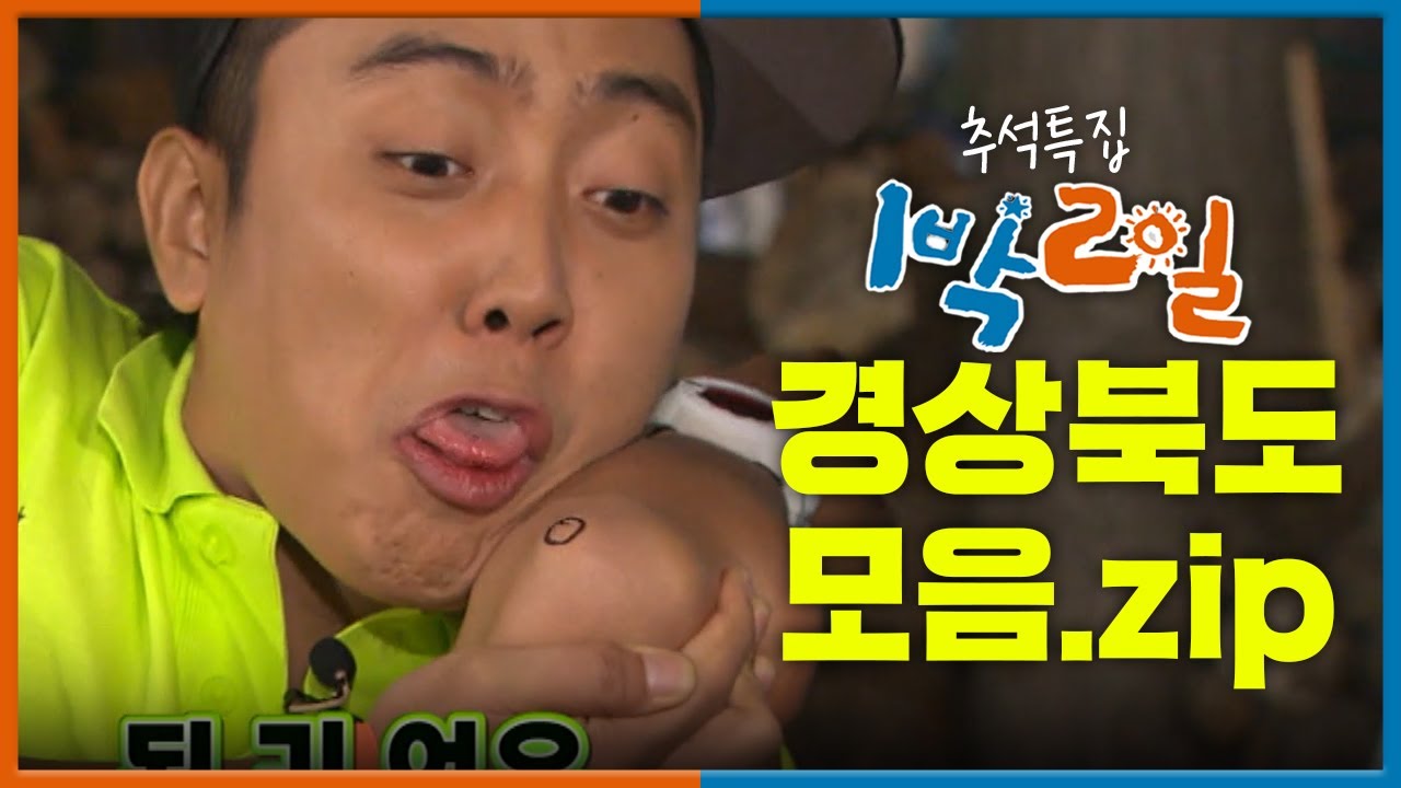 [📺추석특집 1박2일 몰아보기]  경상북도 모음.zip📂│KBS 방송