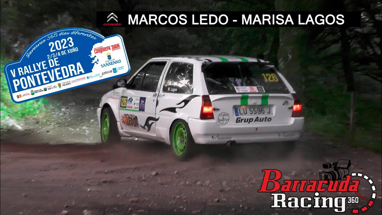 MARCOS LEDO - MARISA LAGOS // CIRTOËN AX // V RALLYE DE PONTEVEDRA 2023