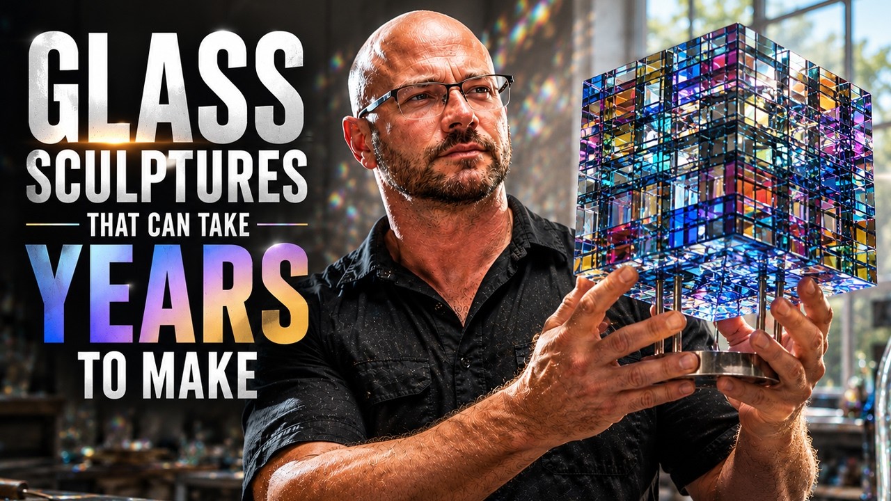 Glass Sculptures That Can Take Years To Make