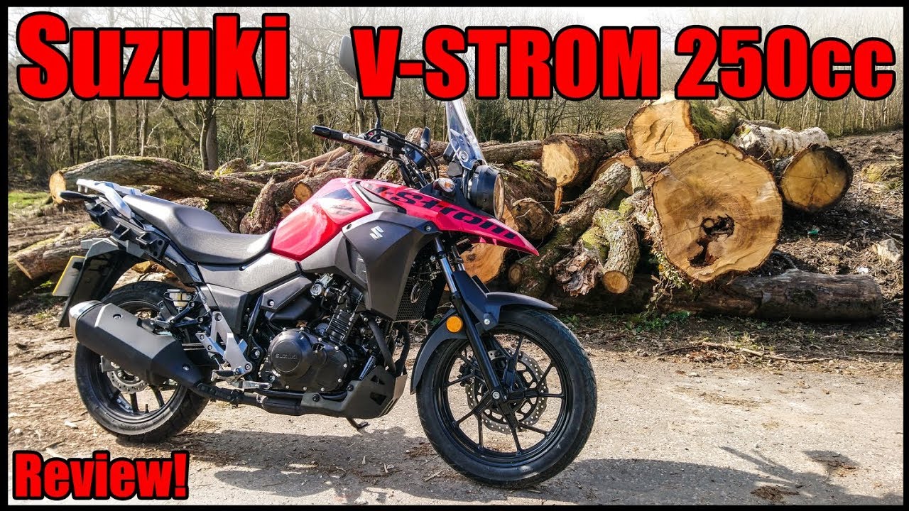 Обзор Suzuki V-Strom 250cc!