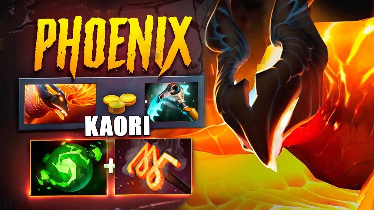 THE #1 PHOENIX ON THE PRO SCENE.. DIDN'T BAN = LOST - Kaori Phoenix Dota 2