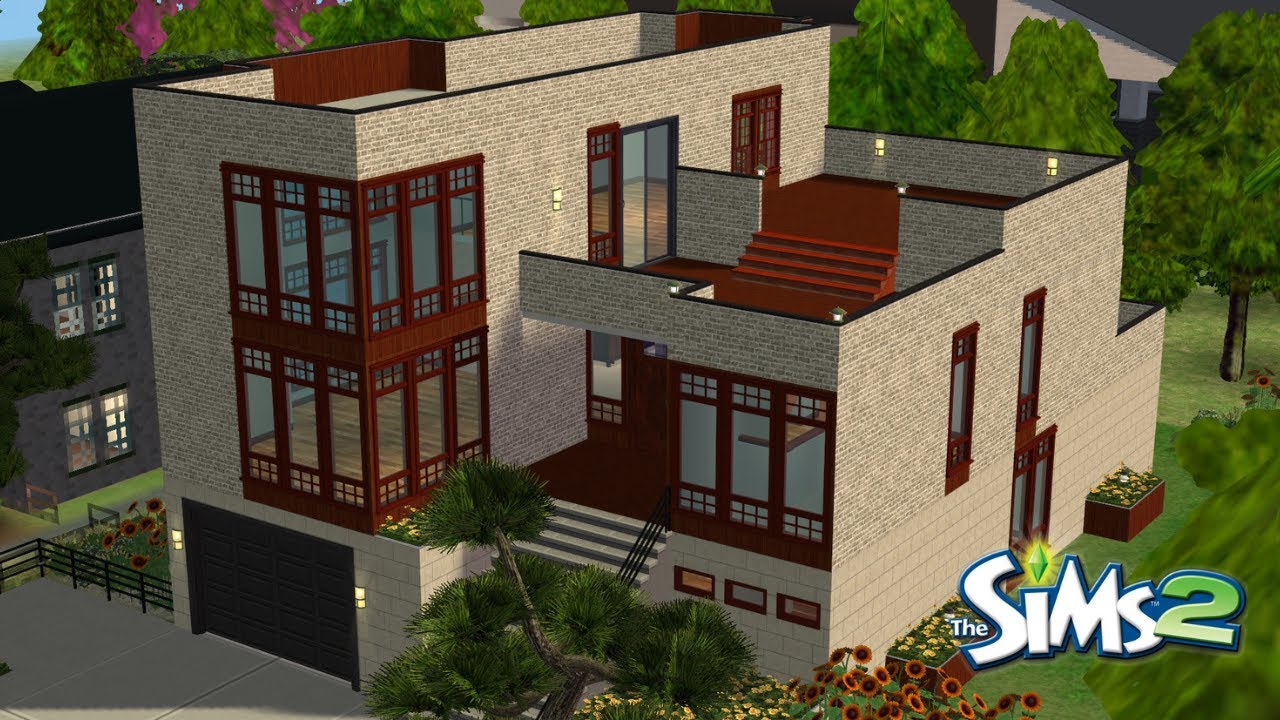 I am obsessed with this build.. 180 Flower Patch Ln: The Sims 2 Speed Build