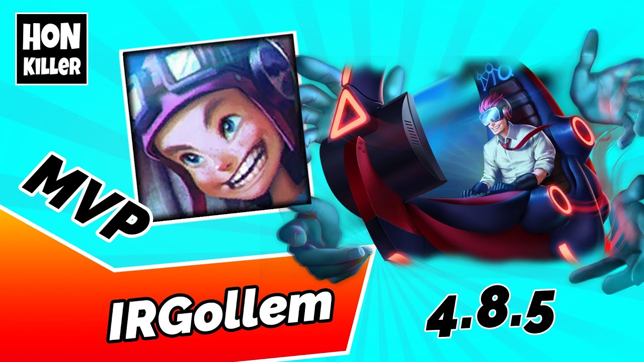 HoN Doctor Repulsor Gameplay - IRGollem - 23 Kills