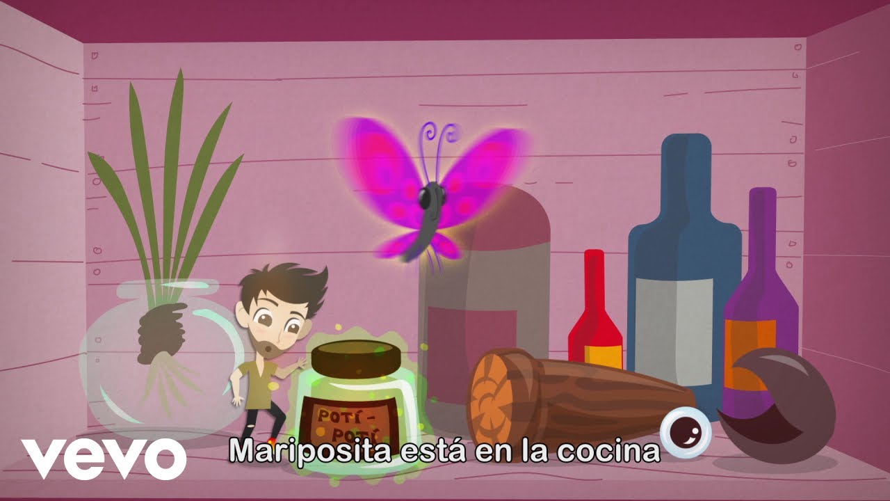 Mini Stars - Mariposita (Lyric Video) ft. Sebastián Yatra