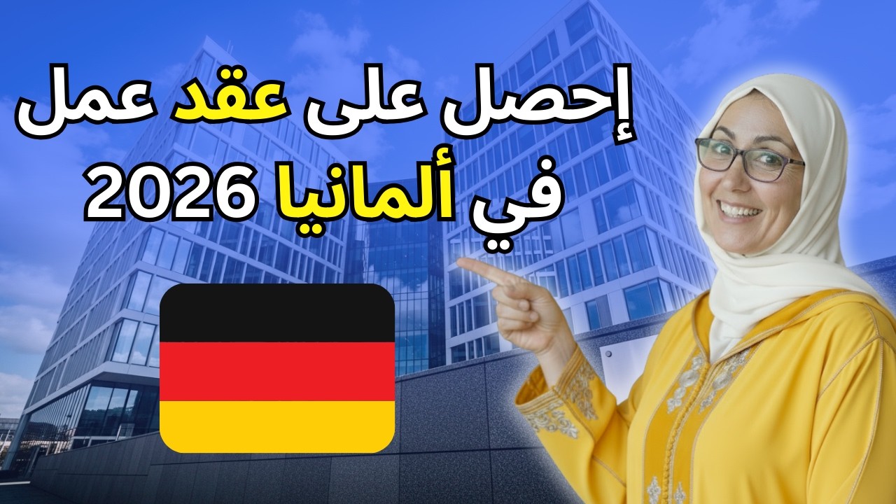 الطريق المختصر للهجرة إلى ألمانيا 2026: كيف تحصل على عقد عمل وأنت في منزلك