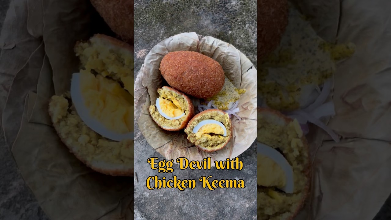 Famous Duck Egg Devil of Kolkata #eggdevilrecipe #eggdevil #kolkatafood #bengalicuisine