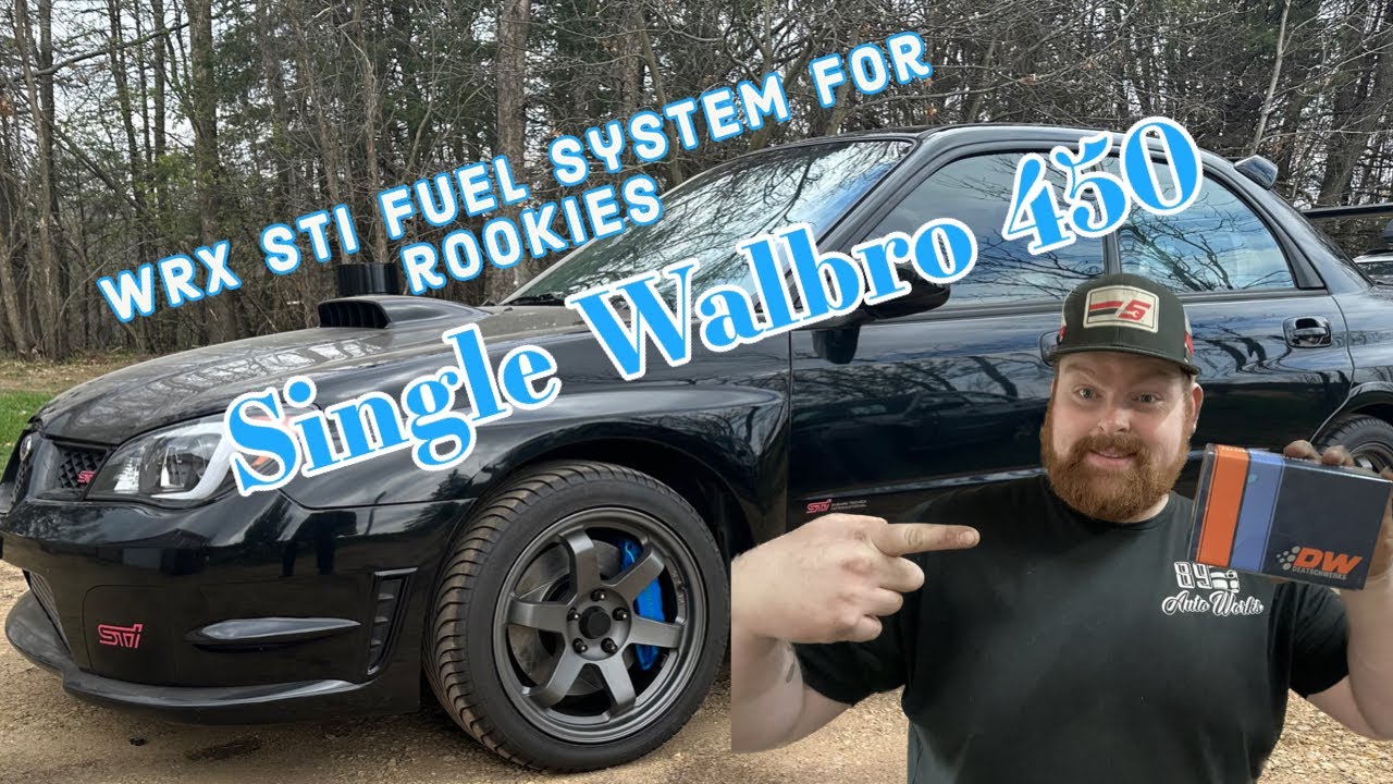 DIY 700HP E85 Subaru STI Fuel System Build  | Part 1: plumbing