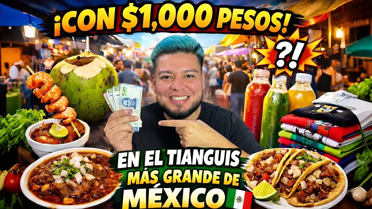 El Tianguis MÁS GRANDE de México 
