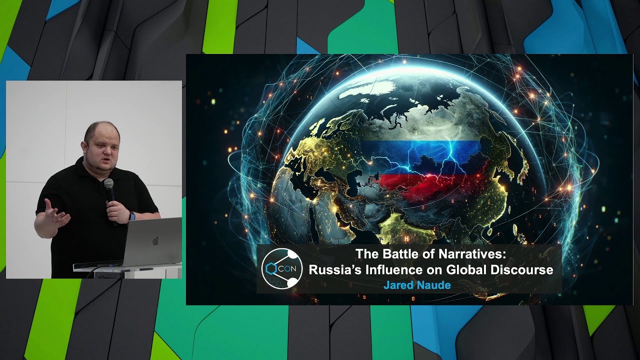 The Battle for Narratives: Russia's Influence on Global Discourse - Jared Naude | 0xCON 2024