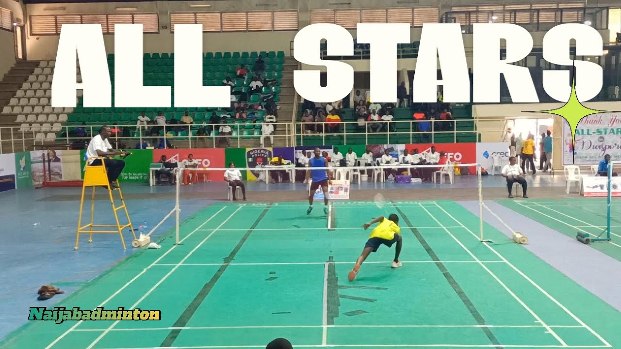 One of the Funniest Singles Matches We've Seen in Nigeria | All Stars Tournament 🇳🇬🏸
