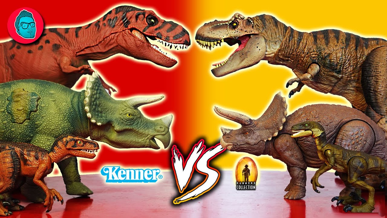 KENNER vs HAMMOND Collection ¿Cuál es MEJOR? 🦖 JURASSIC PARK VS