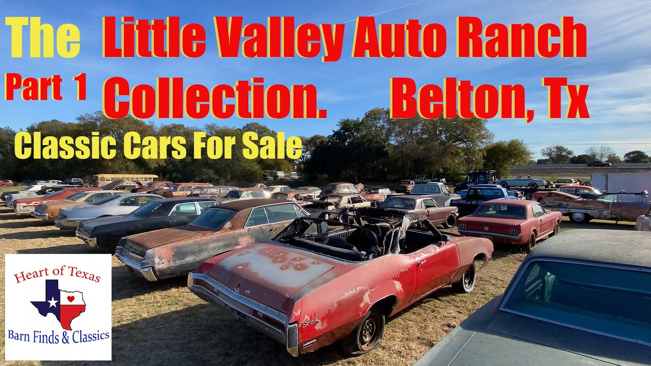 Коллекция Little Valley Auto Ranch. Более 100 классических автомобилей на продажу. Часть 1. Распр...