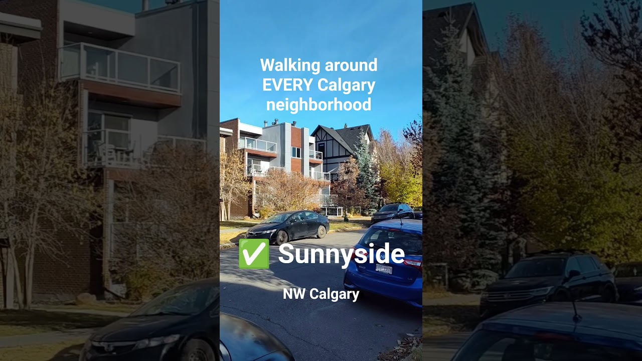 SPACER PO KAŻDEJ DZIELNICY CALGARY: Sunnyside #yyc #dzielnicecalgary #calgary #spaceryyyc #cnek
