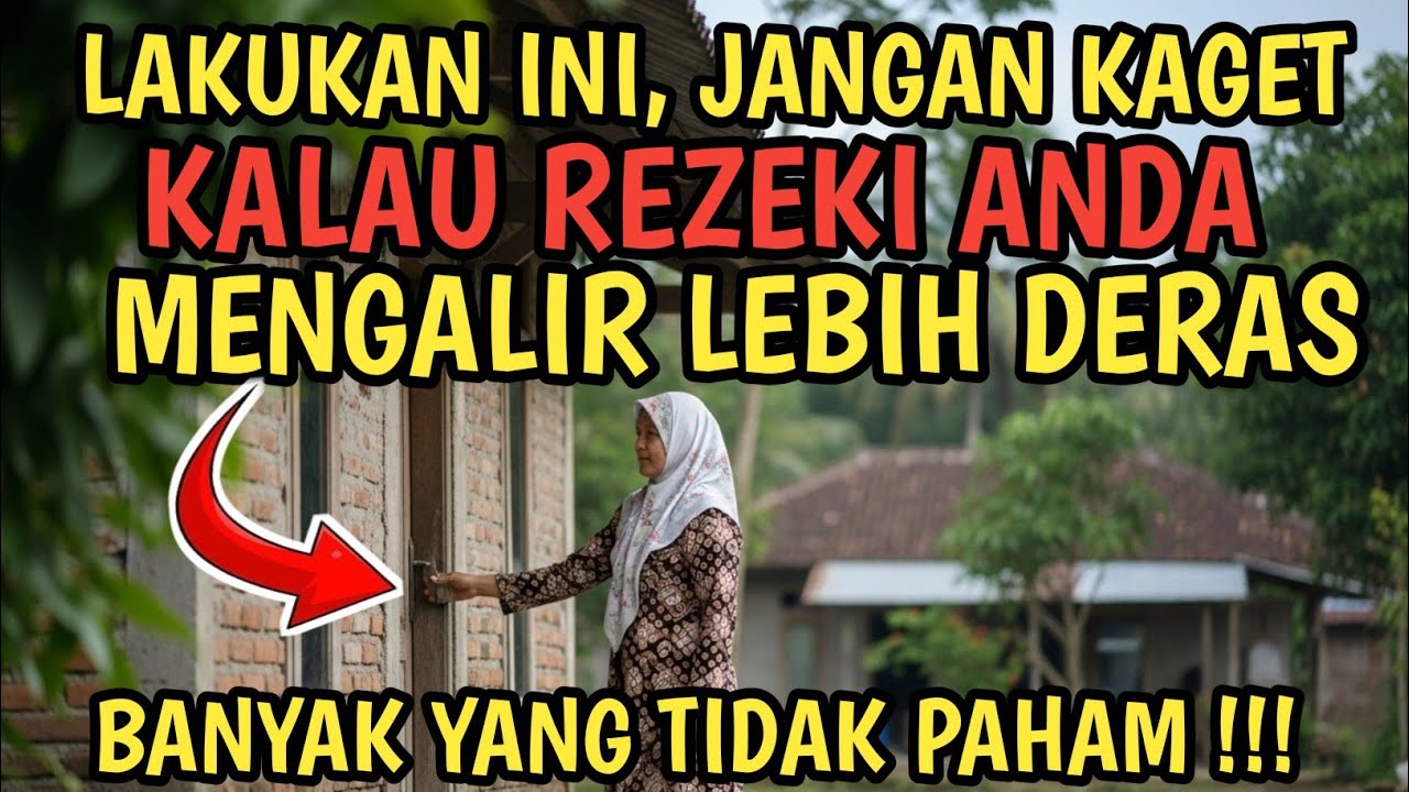 BUKAN KERJA KERAS !! 16 KEBIASAAN SEPELE DIRUMAH INI JUSTRU PENENTU CEPAT ATAU LAMBATNYA ANDA KAYA