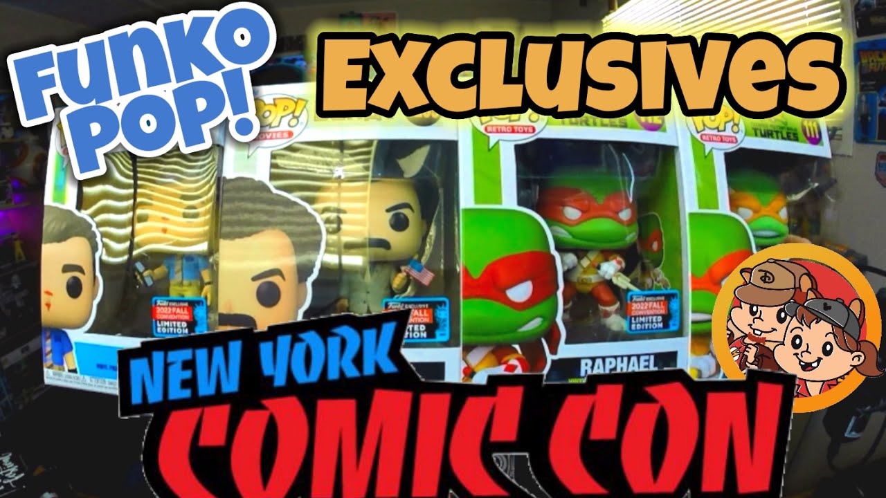 NEW! Funko Pops! NYCC 2022 Comic Con Exclusives Unboxing